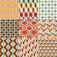 seamless retro pattern N25