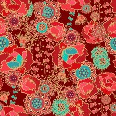 Seamless floral vector pattern N26