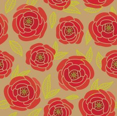 Seamless pattern with flowers N57