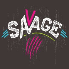Savage t-shirt graphics