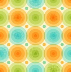 Vector multicolor background Pattern with shiny circles