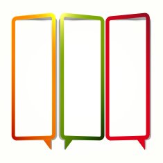 Long vertical oriented sticker N2