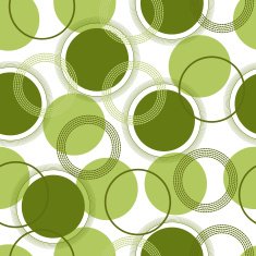 Green world- mixed circles