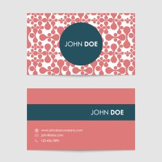 Editable business card template N9