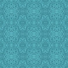 Seamless ornamental laced pattern
