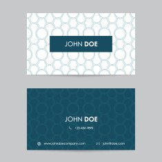 Editable business card template N10