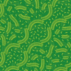 Seamless Diagonal Tamarind Leaves Pattern