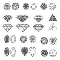 Set of diamonds N4