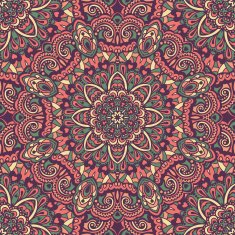 Oriental ornate seamless pattern N16
