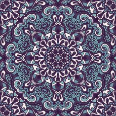 Oriental ornate seamless pattern N17