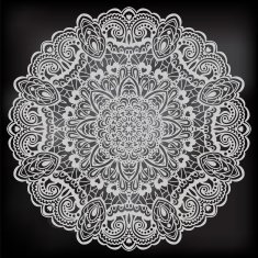 Flower Mandala Abstract element for design N23