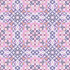 Stitched seamless vector pattern