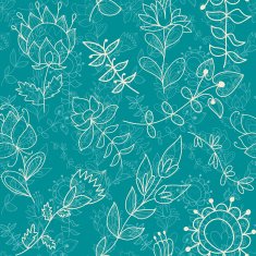Seamless texture with flowers N115