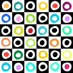 Black white and color mosaic background N2