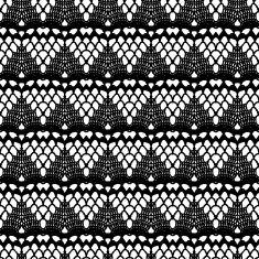 Lace black seamless mesh pattern N6