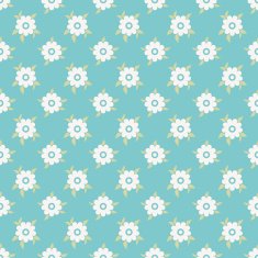 Vintage floral vector seamless pattern (tiling)