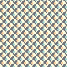 Seamless simple retro geometrical pattern of classic style N19