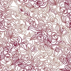 Seamless roses pattern N18