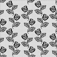 Lace floral seamless pattern N2