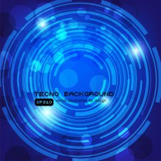 Techno Urban Vector Illustration for Modern Design N27