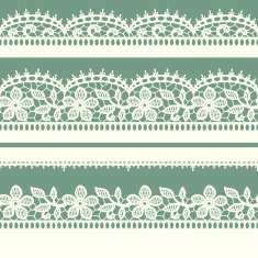 Ribbon seamless pattern