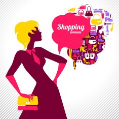 Shopping Woman N39