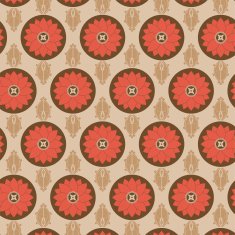 Seamless Flower Pattern Colorful Set N2