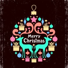 Christmas and new year background N65