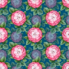 Vintage floral seamless pattern N21