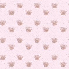retro floral pattern