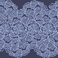 Old lace background ornamental flowers Vector texture N14