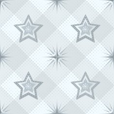 Seamless pattern stars and checkered N2