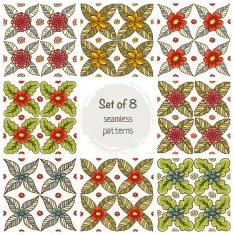 Set of seamless patterns N27