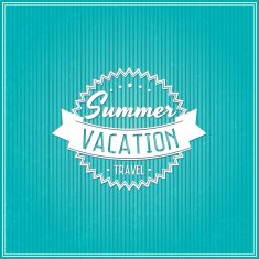 Retro elements for Summer calligraphic designs N6