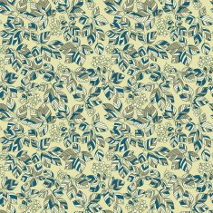 Seamless green leaves pattern