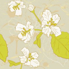 Apple flower pattern N6