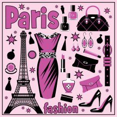 Paris fashion set
