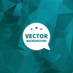 Vector background blue geometric texture