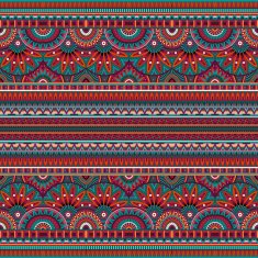 Abstract vector tribal ethnic pattern N23