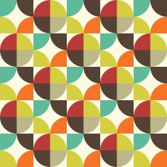 Retro abstract seamless pattern N36