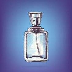 Beautiful perfume bottle N17