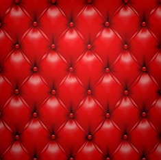 Red vector upholstery leather pattern background
