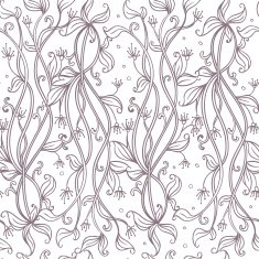 Seamless Floral Pattern N892