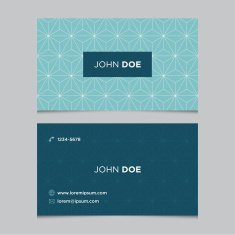 Business card template with background pattern N10