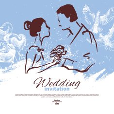 Wedding Invitation Card N40