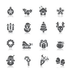 Christmas Element Icons N15