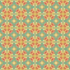 Graphic seamless colorful pattern Flat style N23