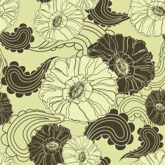 Old poppy seamless