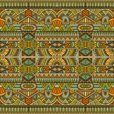 tribal ethnic background seamless pattern N2