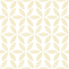 Abstract textile beige leaves seamless pattern background